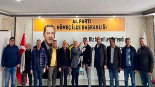 Gömeçte Memleket Partisi yönetimi toplu halde AK Partiye geçti