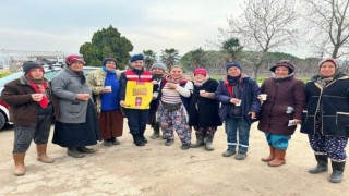 Gönen İlçe Jandarma Komutanlığı kadın çiftçilere KADES uygulaması eğitimi verdi