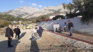 Göynük Mahallesinde alt yapı çalışmaları sürüyor