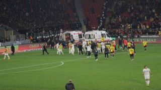 Göztepe-Altay derbisinde işaret fişeği kullanan sanığa 15 yıl hapis cezası talebi