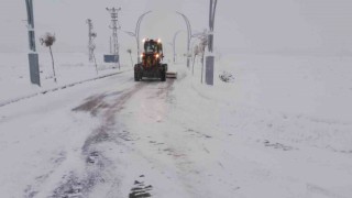 Gürpınar Belediyesi karla mücadele çalışmasını aralıksız sürdürüyor