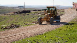 Haliliyede 4 kırsal mahallede yol çalışması tamamlandı