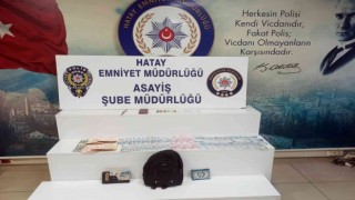 Hatayda hırsızlık şüphelisi gözaltına alındı