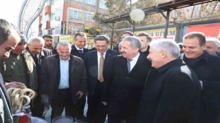 Hazine ve Maliye Bakan Yardımcısı Gürcan esnafı ziyaret etti