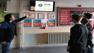 Hisarcık 15 Temmuz Şehitleri Anadolu Lisesinde sıfır atık eğitimi
