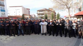 Hisarcıkta yağmur duası yapıldı