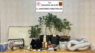 İkametini uyuşturucu imalathanesine çeviren şüpheli yakalandı