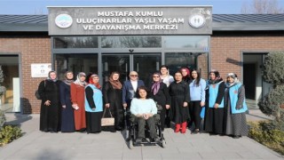 İl Müftüsü Akkuştan Ulu Çınarlar Yaşlı Yaşam ve Dayanışma Merkezine ziyaret