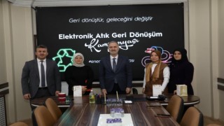 İnegölde elektronik atık kampanyasında ödüller verildi
