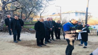 İnhisar doğalgaza kavuştu