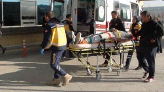 İnşaattan düşen işçisi yaralandı