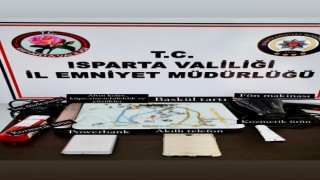 Ispartada 60 bin TL değerinde hırsızlık yapan şüpheli şahıs yakalandı