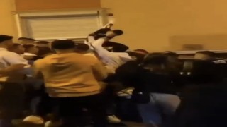 İstanbulda asker eğlencesinde korkutan anlar: Kimi kavga etti, kimi meşalelerle dans etti