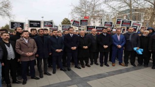 İsveçte Kuranı Kerimin Yakılması Yahyalıda Protesto Edildi