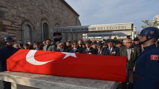 İzmirde yaşamını yitiren Kore gazisi toprağa verildi