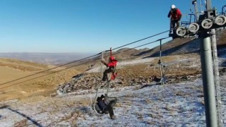 JAK timi, kayak merkezinde tatbikat gerçekleştirdi