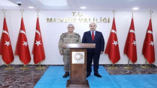 Jandarma Genel Komutanı Orgeneral Arif Çetin Mardinde temaslarda bulundu