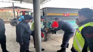 Jandarma reflektör kullanımına dikkat çekti