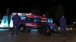 Jandarmadan yeni yıl kutlaması