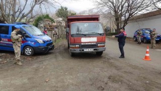 Jandarmanın sıkı mesaisi zeytin hırsızlarına göz açtırmadı