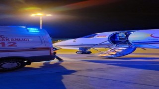 Jiyan bebek için Mardinden ambulans uçak havalandı