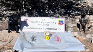 Kahramanmaraşta el yapımı patlayıcıyı imha edildi
