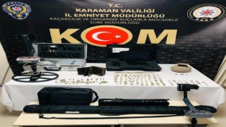 Karamanda tarihi eser kaçakçılığı: 7 gözaltı