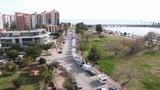 Karavanda tatil, karavancılar ile mahalle halkını karşı karşıya getirdi