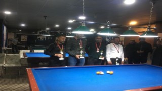 Karsta 3 bant bilardo şampiyonası sona erdi