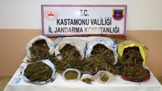 Kastamonuda 28 kilo esrar yakalatan şahıs tutuklandı