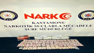 Kastamonuda 836 adet sentetik ecza hap hale geçirildi: 3 tutuklama