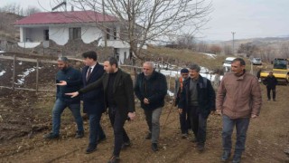 Kaymakam Gürses, yol bakım çalışmalarını inceledi