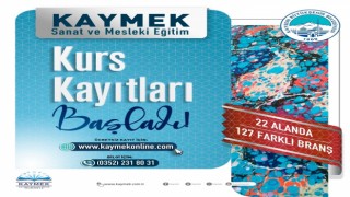 KAYMEKin 2. dönem kurs kayıtlarına ilk saatlerden yoğun ilgi