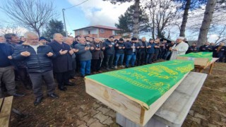 Kazada ölen baba-oğul, Orduda toprağa verildi