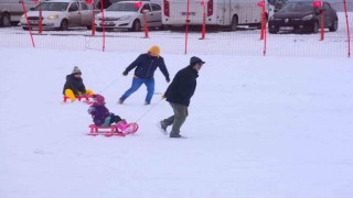 Keltepe Kayak Merkezine ziyaretçi akını