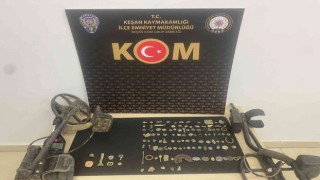 Keşanda tarihi eser operasyonu