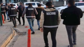 Kesinleşmiş hapis cezasıyla aranan 8 şüpheli tutuklandı
