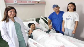 Kırgızistanlı hasta Amasyada sağlığına kavuştu