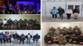 Kırklarelinde 123 kaçak göçmen yakalandı