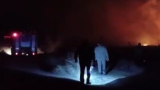 Kırmıtlı Kuş Cennetinde yangın paniği