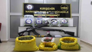 Kırşehirde uyuşturucu tacirlerine büyük darbe