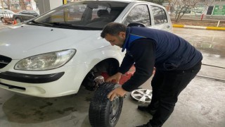 Kış lastiklerine Adıyamanda yoğun ilgi