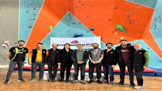 Kısa Kaya Tırmanış İl Şampiyonası yapıldı