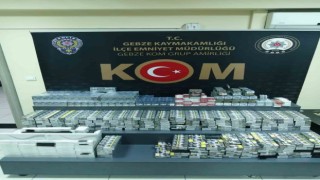 Kocaelide 3 bin 109 paket kaçak sigara ele geçirildi