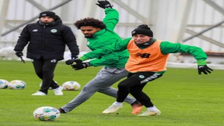 Konyasporda İstanbulspor maçı hazırlıkları devam ediyor