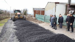 Köy yolları kışa hazırlanıyor