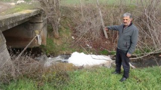 Köylülerden çevre kirliliği tepkisi, atık su arıtma tesisinin çalışmadığı iddiası