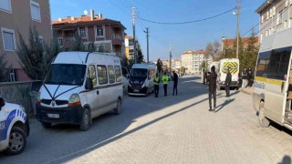 Kuluda servis araçları denetlendi