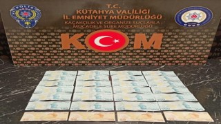 Kütahyada piyasaya sahte para süren şahıs yakalandı