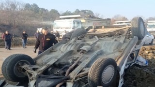 Kütahyanın Tavşanlı ilçesinde trafik kazası: 2 yaralı